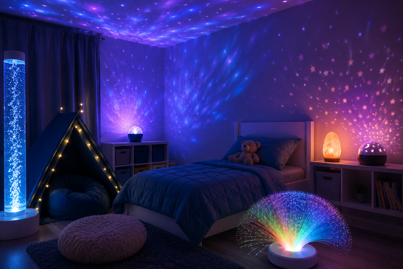sensory lights for bedroom autism