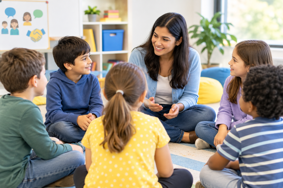 Social Skills Development in Group Therapy for Children with Autism