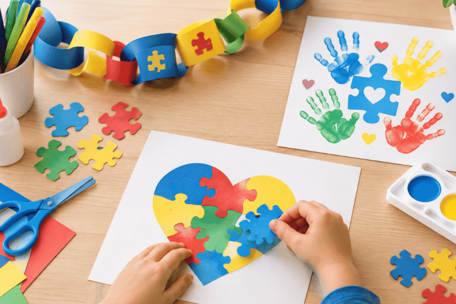 Craft Ideas for Autism Awareness Month