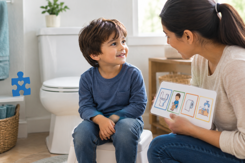 functional behavior assessment for toileting problems in autism