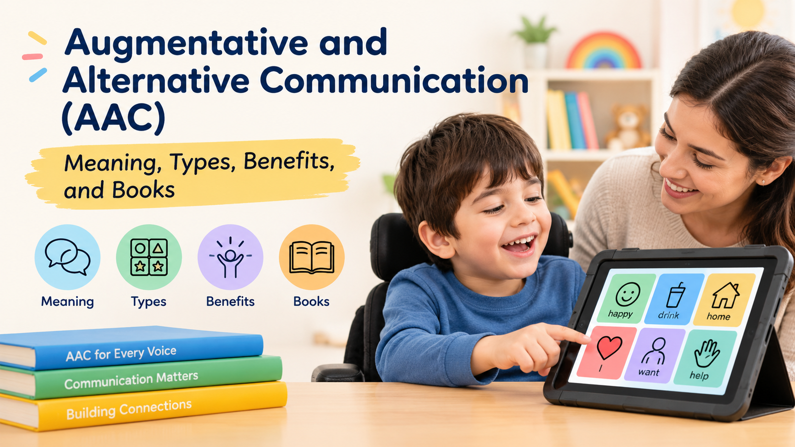 AAC Meaning, Types, Benefits, and Books for Kids