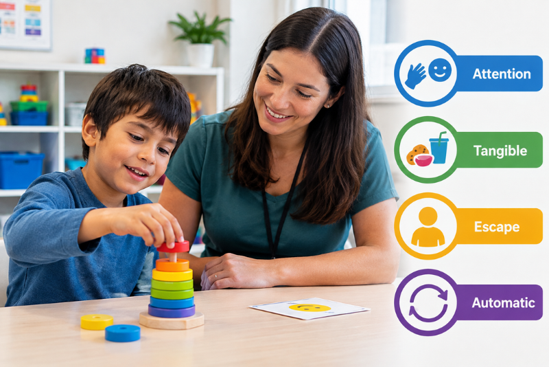 Functions of Behavior in ABA