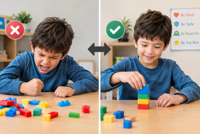 Behavior Contrast in ABA