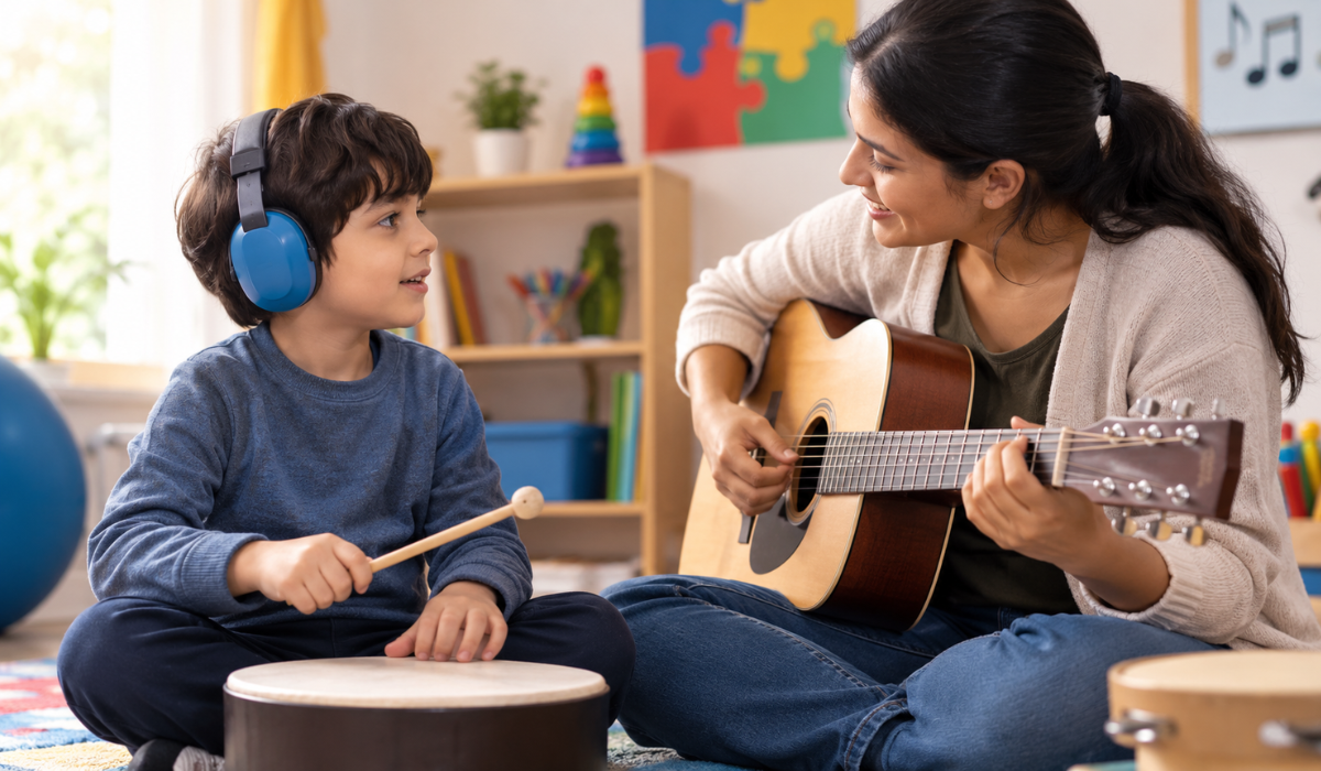 Music Therapy for Autistic Children